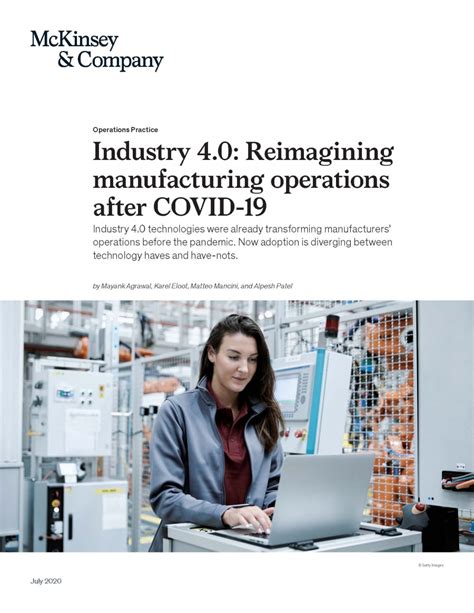industry 4.0 mckinsey